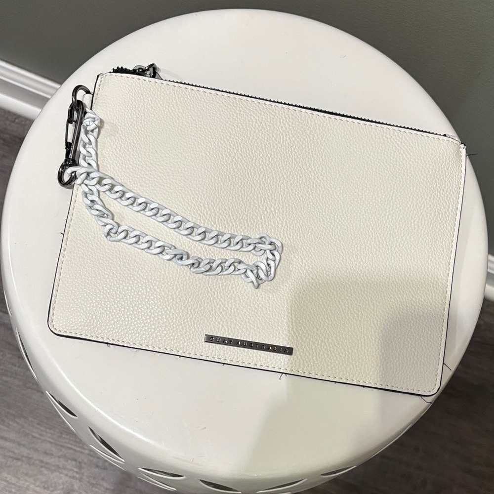 Quay Australia Smoky Transparent Tote with Black and White Straps - Picture 7 of 9